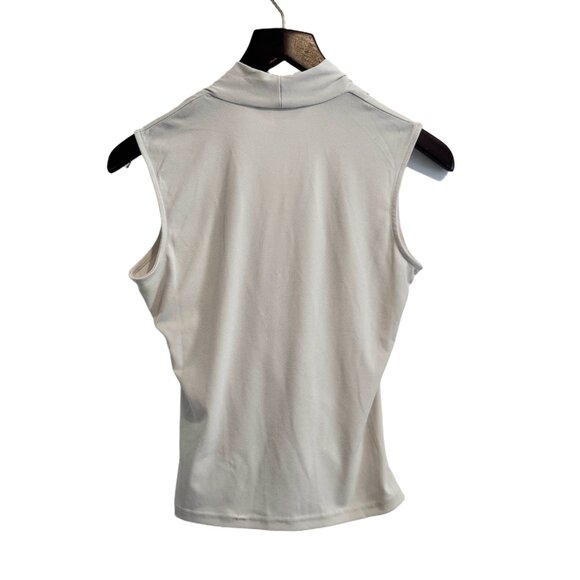 🩶 Banana Republic Faux Wrap Blouse | Size S | Like New - Picture 3 of 6